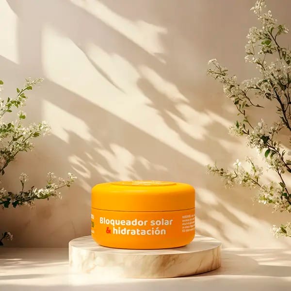 Crema bloqueadora solar e hidratante para perro y gato 225 gr